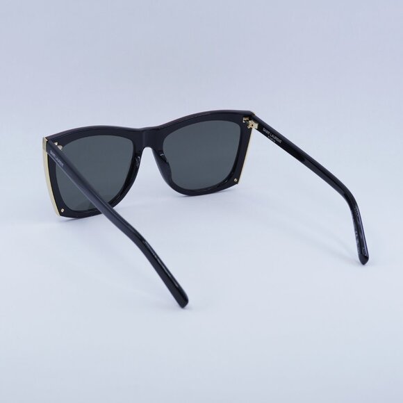 ?️ New Saint Laurent SL539 PALOMA 001 Sunglasses - Black Frame, Grey Lenses main image 6